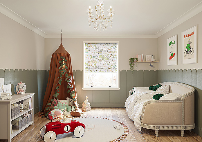 Wild West, Adventure - Twist&Fit Roman Blind - Image 8